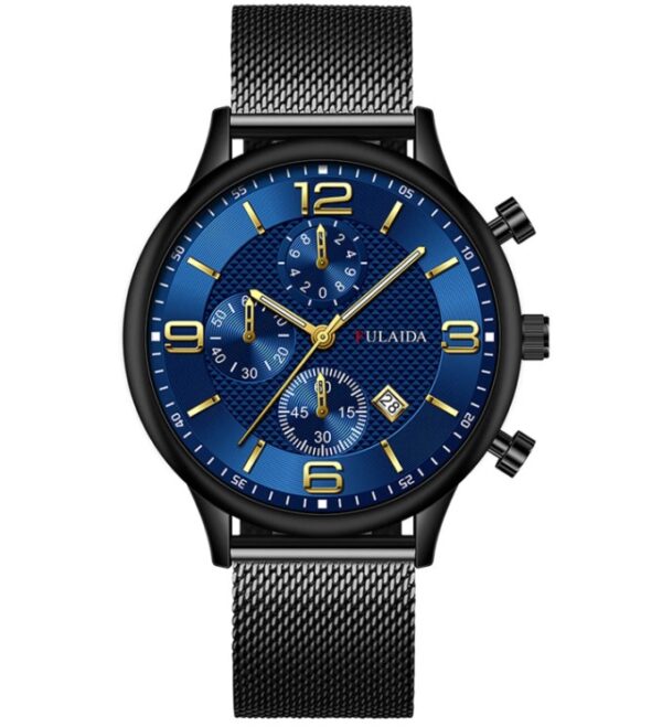 Montre bracelet noir pour homme